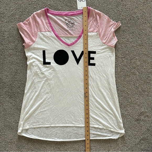Chaser LOVE Graphic Short Sleeve T-Shirt Size Large‎ - Picture 4 of 6